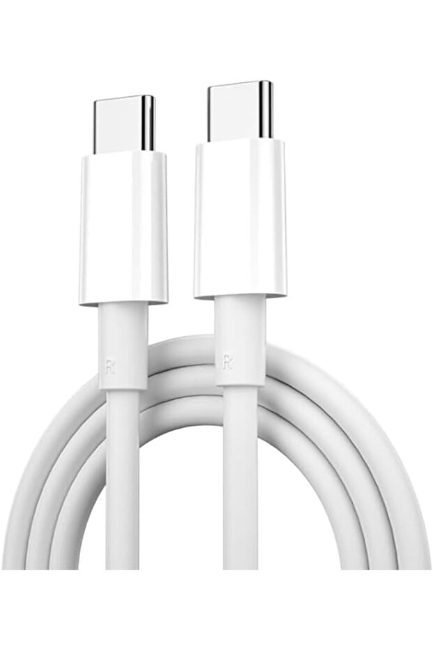 Wi-C008 Classic 100W Type-C to Type-C Charging Cable 1.2m - White