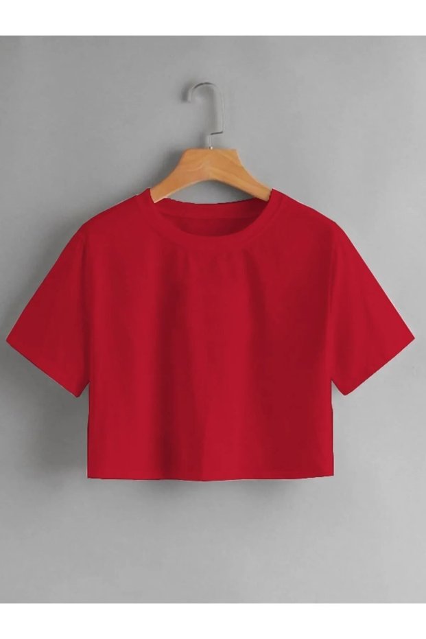 Oversized Cycling Collar Cropped
