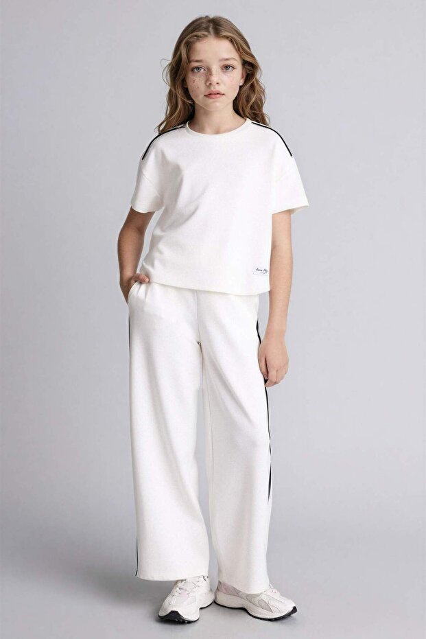 Wide Leg Modal Pants Girls G8459A826Sm