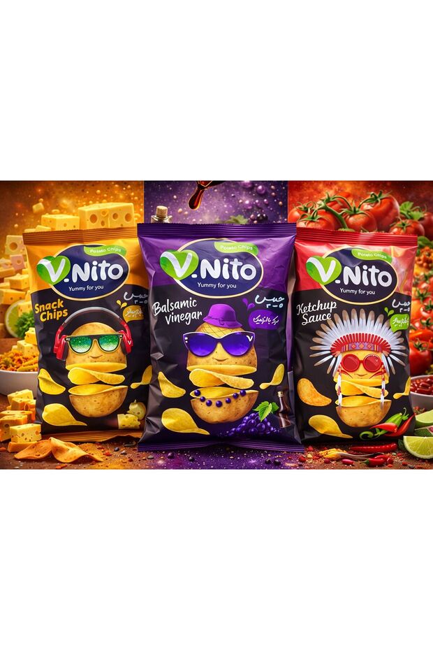 Chips- 3 Flavours- 100 G