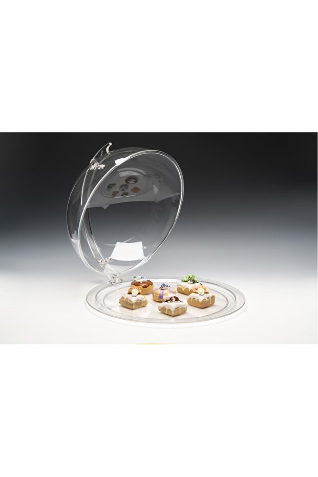 Fixed Covered Presentation Tray