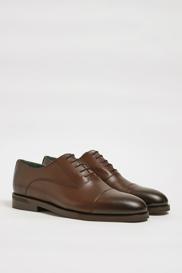 Jacky Model Genuine Natural Leather Neolithic Sole Casual Shoes