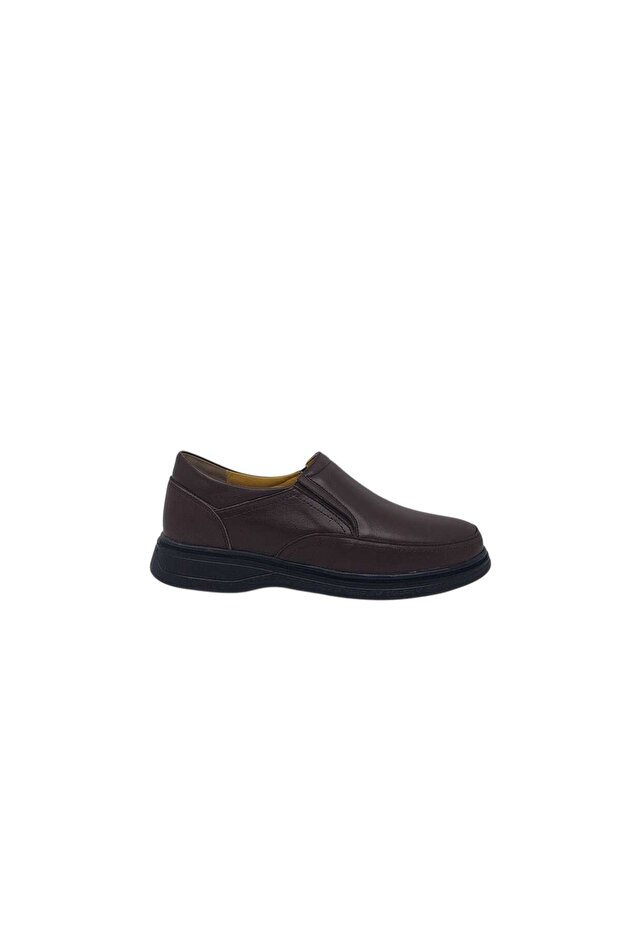1039 Men's Dark Brown Genuine Leather Loafers Shoes
