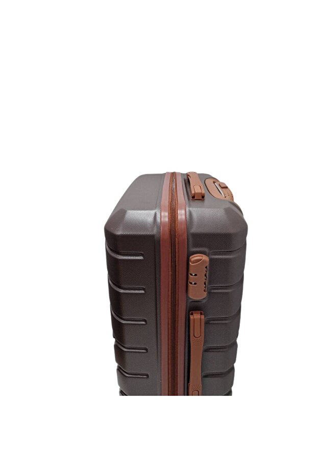 Valize plastic 1ps Bronz L - 3