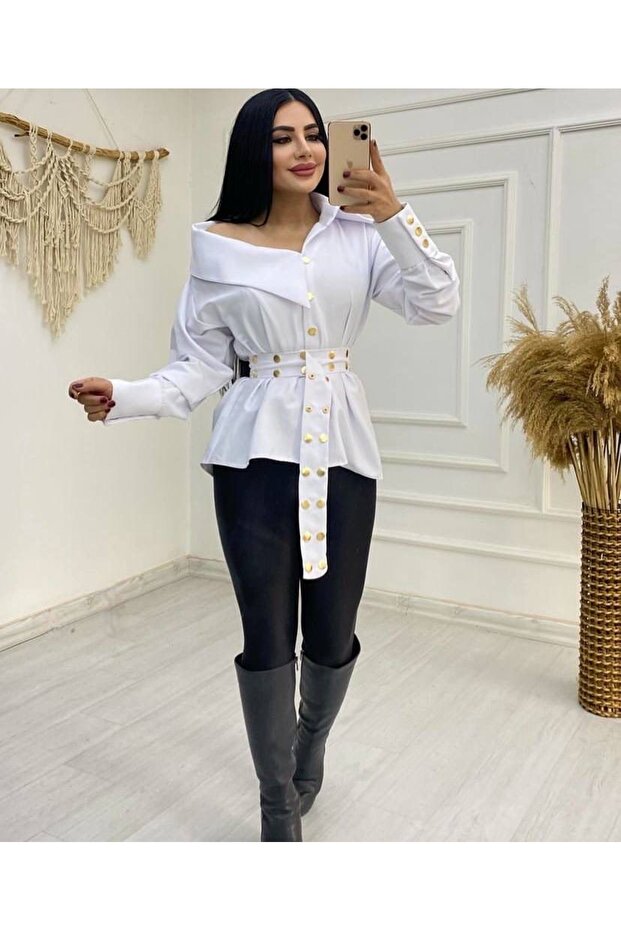 BERFIN KEMERLİ GÖMLEK - 3