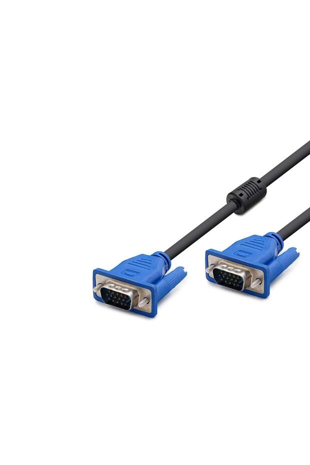كابل نقل شاشة Vga أسود بطول 20 مترًا وقطر 8.2 ملم لأجهزة المكاتب المنزلية والمكتبية