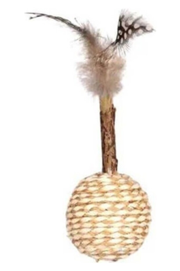 Navajo Wicker Feathered Spinning Top