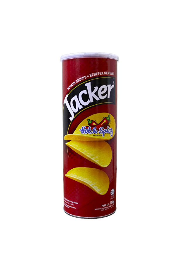 Hot & Spicy Canister Potato Crisps (150g)