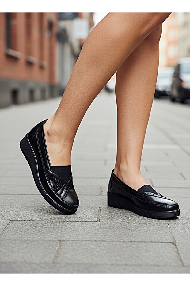 Full Orthopedic Padded Sole Mother Women's B Ballet Flats Daily Shoes