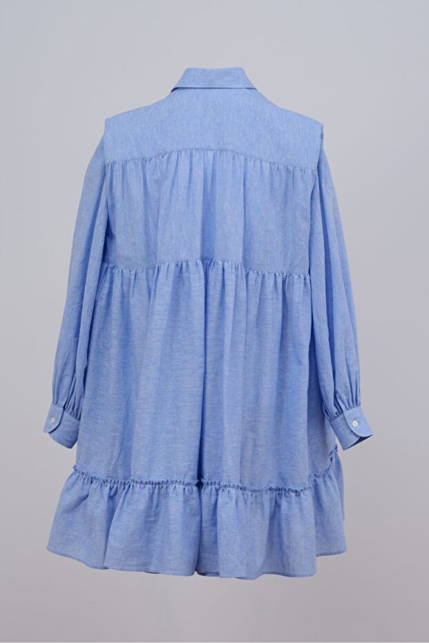 Rochie Ana Albastru - 4
