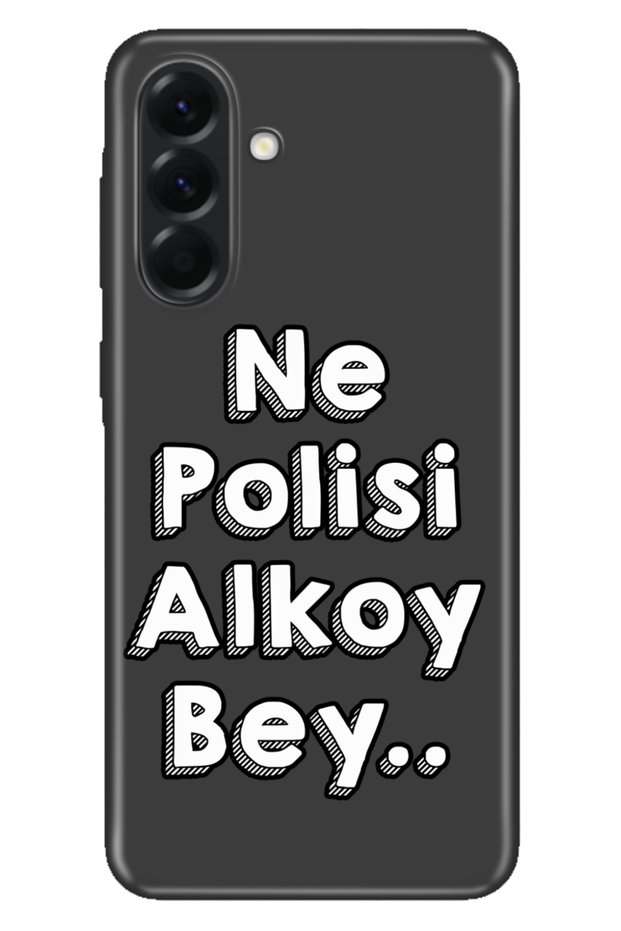 Galaxy A57 (Sm-A576B) Compatible Case Colorful Silicone Printed Tpu Ne Police