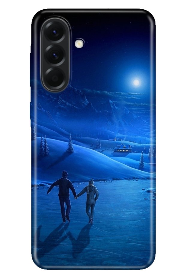 Galaxy A57 (Sm-A576B) Compatible Case Art Silicon Printed Tpu Cold Love