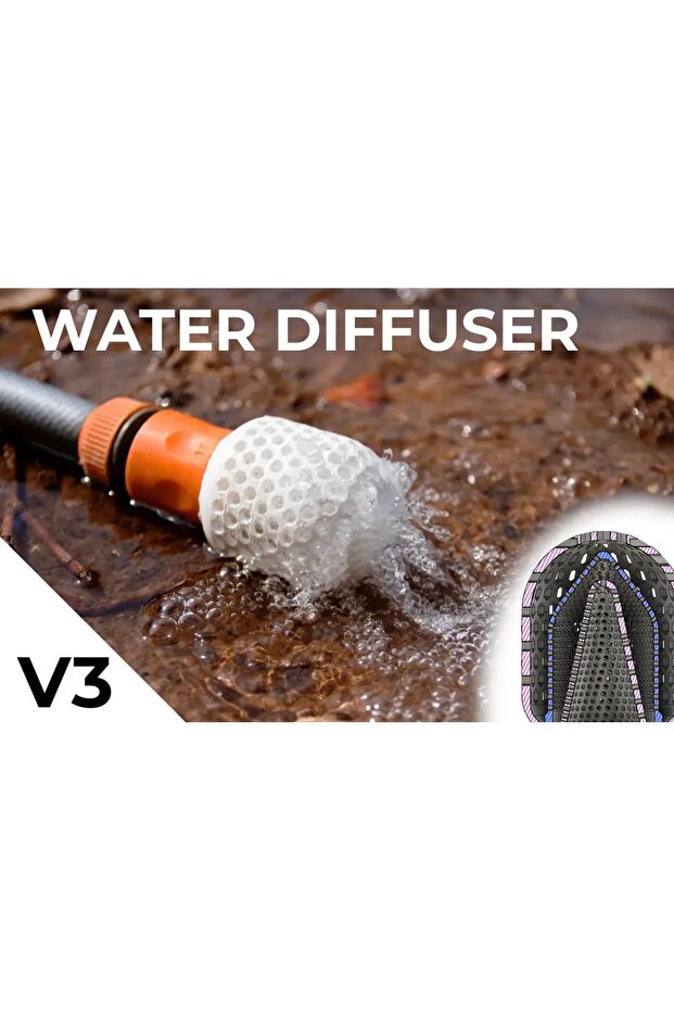 Plant Root Protector Water Pressure Reducer – Hose Compatible Irrigation Diffuser
