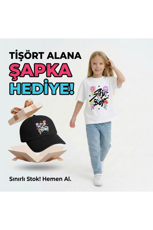 Sajaboys Printed T-Shirt – Hat Gift Set |   Premium Quality