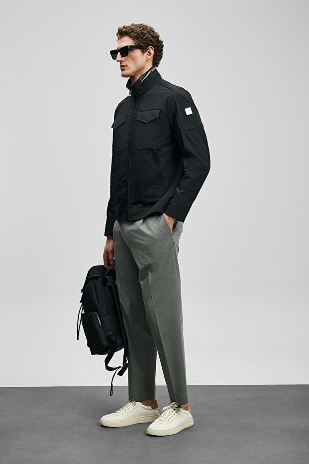 111120077 Scott Erkek Mont SİYAH - 2