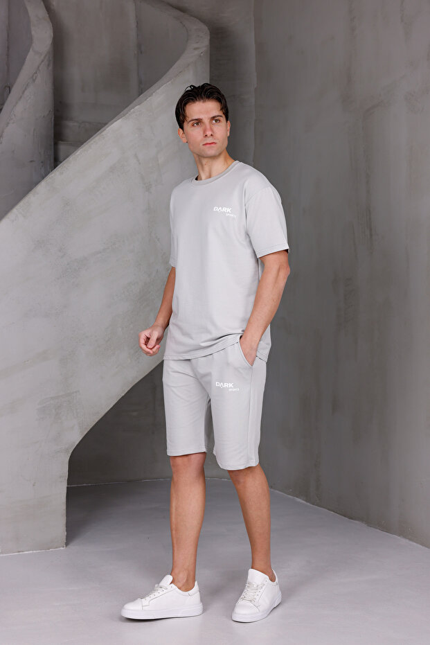 Men's Printed Oversized Alt-Top 2 Two Thread Ko Compact Ort Set - 3