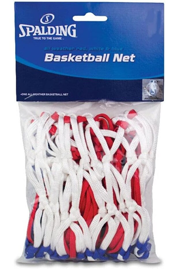 Heavy Duty Basketball Net Red White Blue Durable Outdoor Indoor Hoop Net