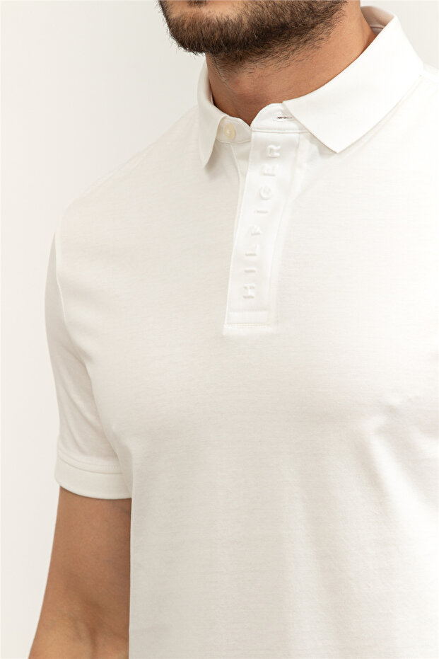 Hidden Placket Detail Reg Polo Erkek Polo Yaka T-Shirt - 5