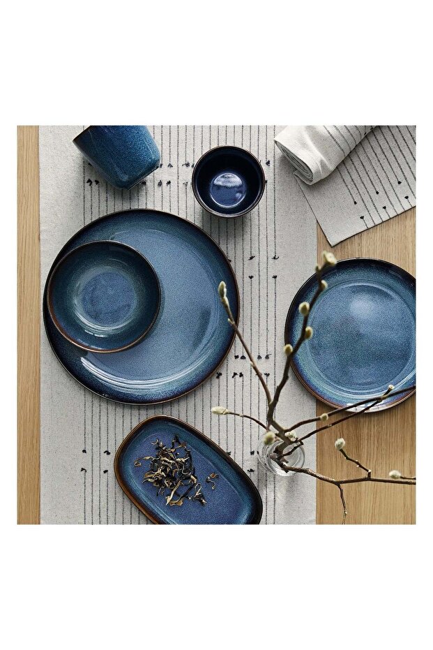 Gladelıg Tatlı Tabağı Mavi 20 Cm - 2