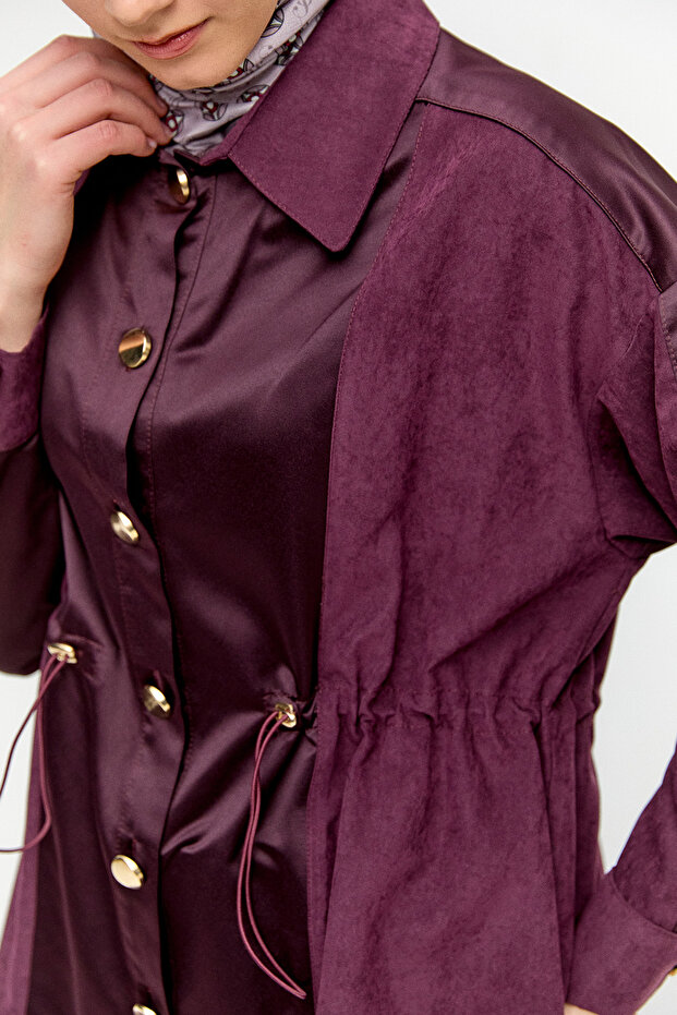 Düğmeli Lyocell Tunik - 5