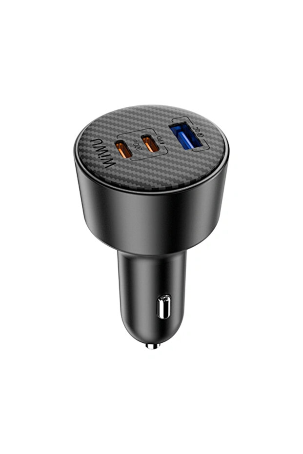 Wi-CC026 Warrior Fast Car Charger - Black