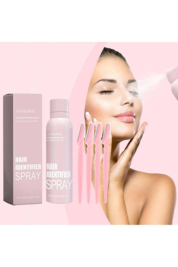 Hair Identifier Spray, Dermaplaning Tool for Face
