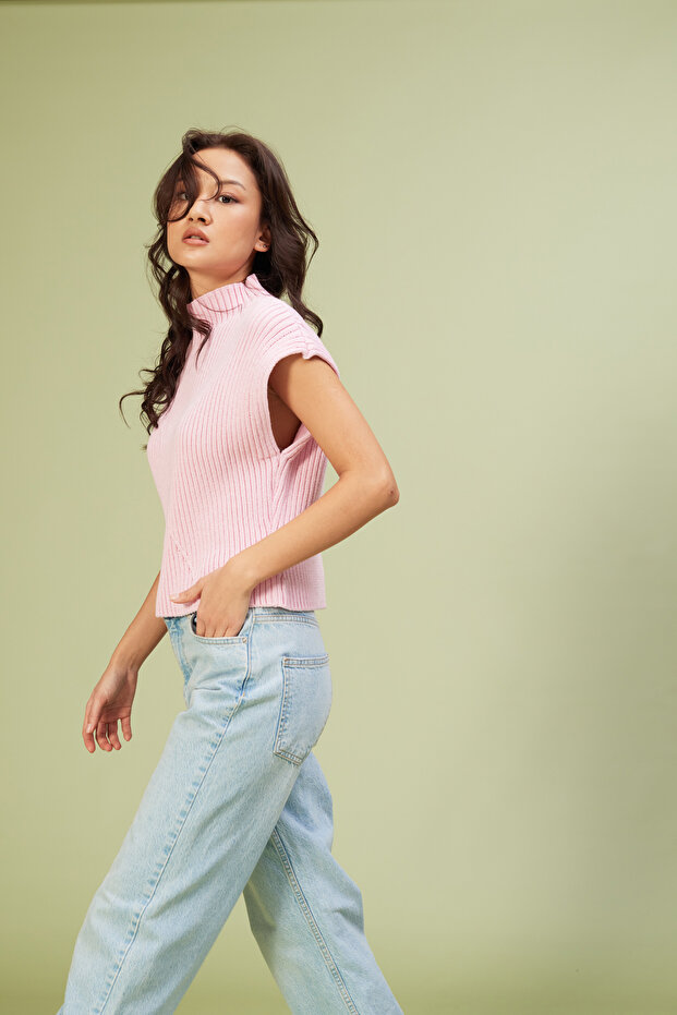 Vertical Collar Sweaters - 2
