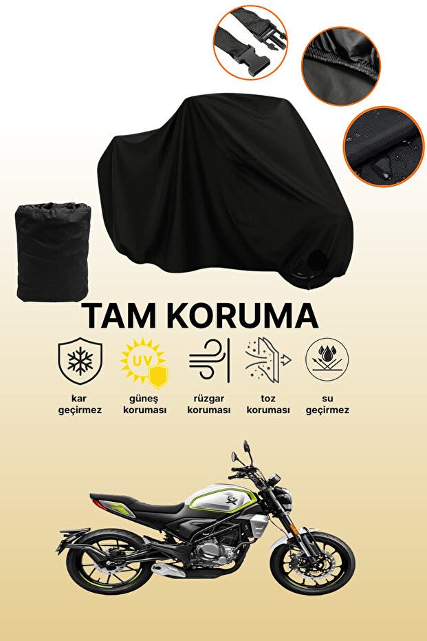 Black Full Protection Cfmoto 250Cl-X Engine Cover