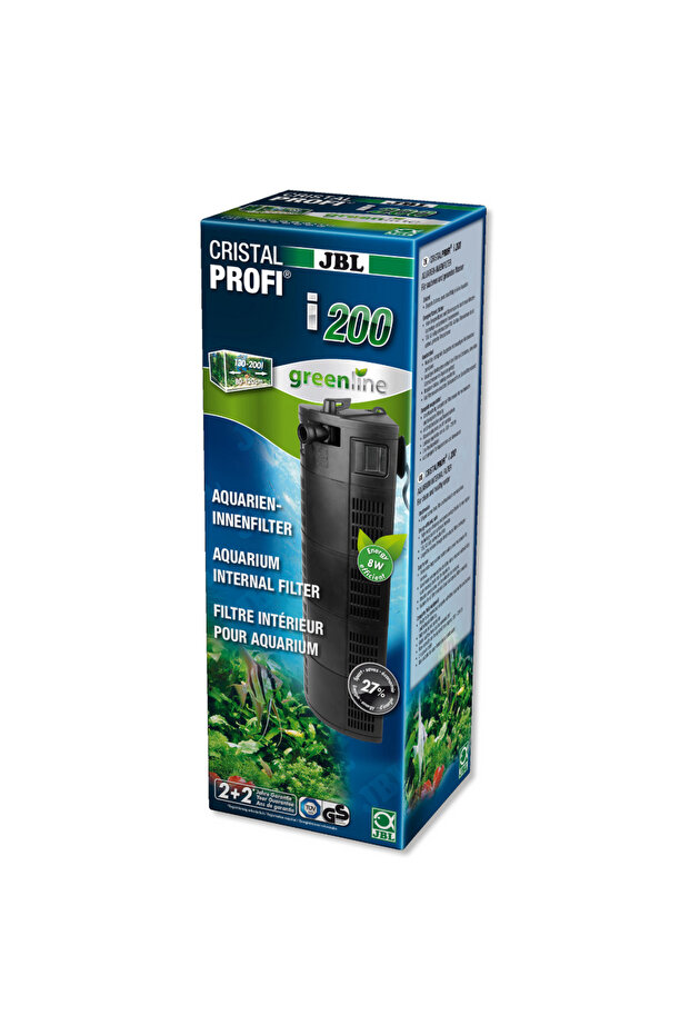 CristalProfi i200 Greenline Aquarium Filter 300-720l/h