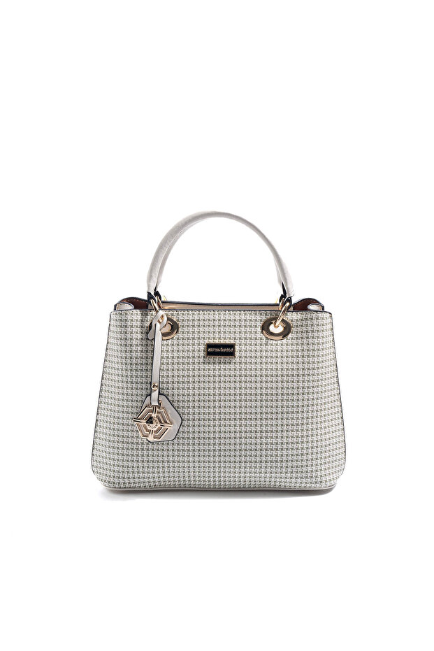 Green - Bone Crow's Feet Plaid Women's Handbag Sp1272