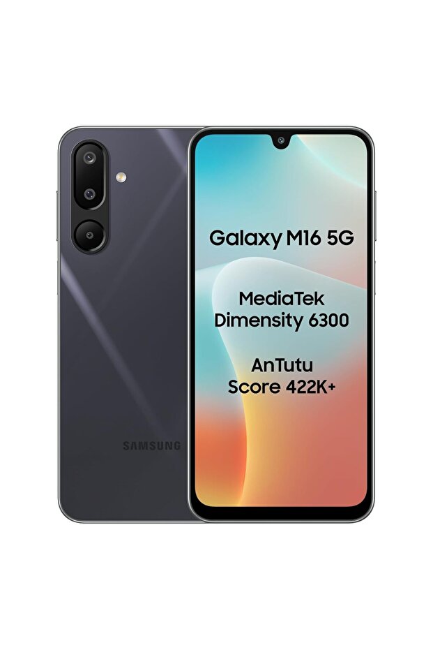 Galaxy M16 5G Dual SIM 6GB RAM 128GB ROM - Thunder Black