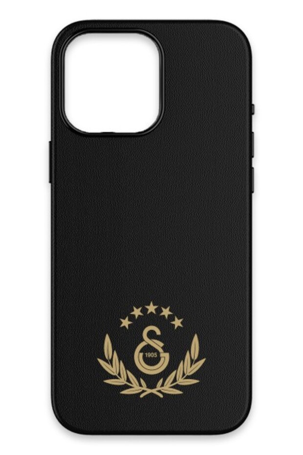 Licensed iPhone 16 Promax 5 Star Gold Arma Leather Magsafe Phone Case "Dekomus Pocket Notebook as a Gift"