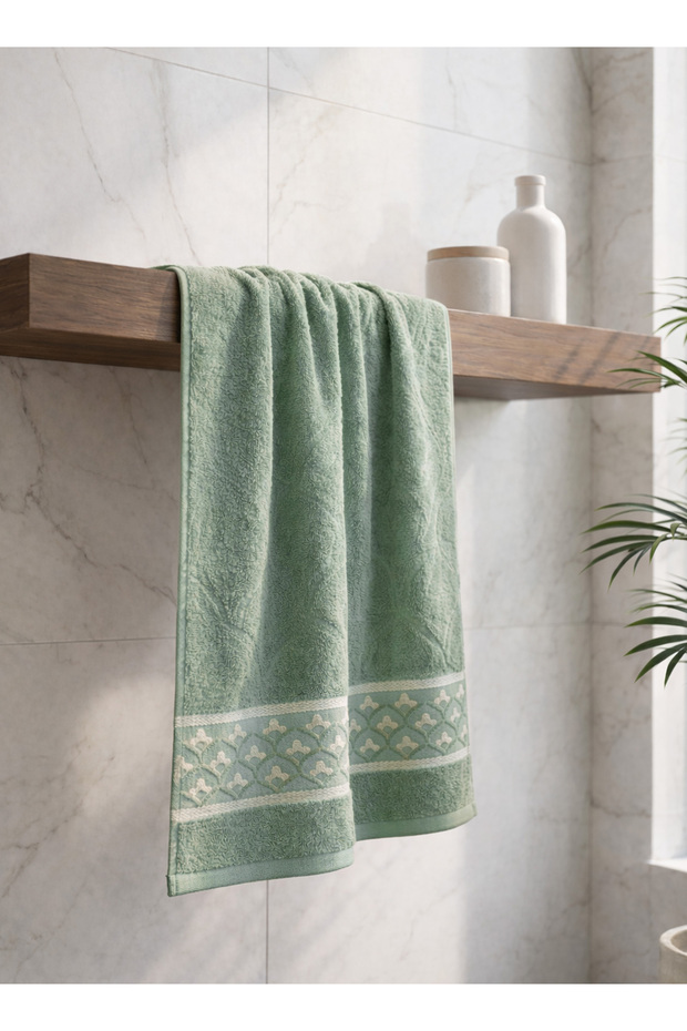 Solo Bath Towel 70x140 CM 80% Cotton Highly Absorbent Fade Resistant
