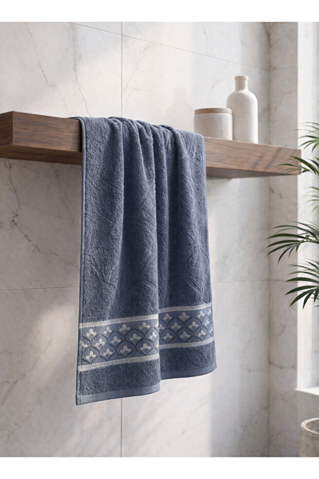 Solo Bath Towel 70x140 CM 80% Cotton Highly Absorbent Fade Resistant