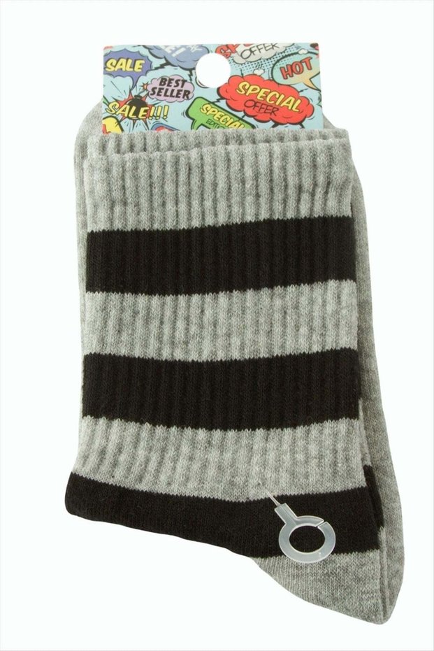 Striped College Socks 8*28