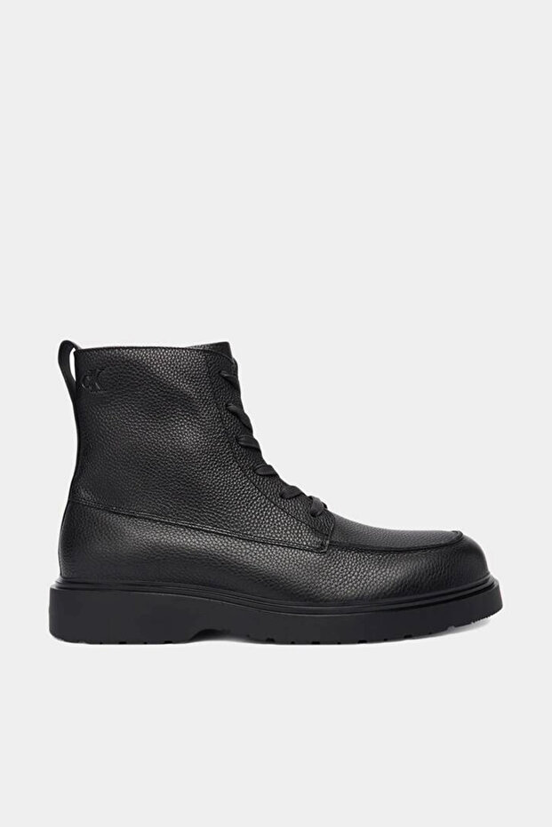 حذاء رجالي أسود من COMBAT ESS LACE UP APRON LTH W