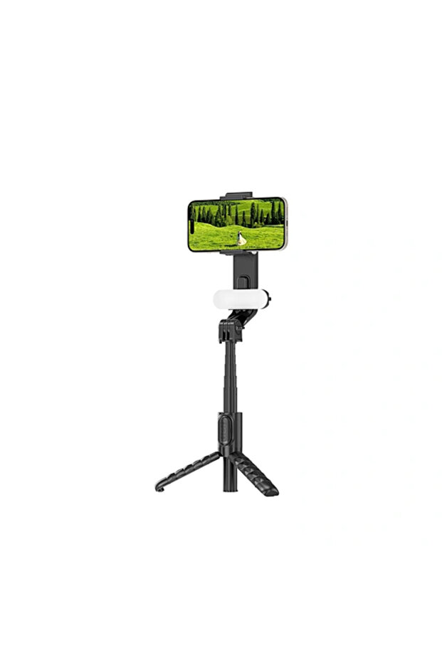 WI-SE013 Warrior Selfie Stick Tripod - Black