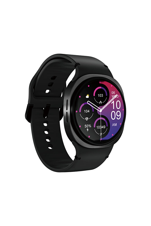 ساعه ذكية SPON Smart Watch Mini 40mm – شاشة 1.29 إنش HD + بطارية طويلة + مساعد ذكي