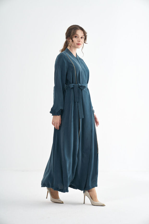 Fermuar Detaylı Pardesü - 2