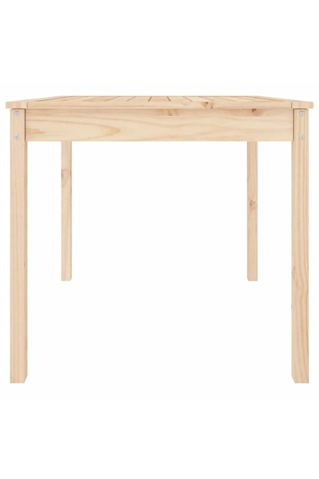 Garden table, 82.5x82.5x76 cm, solid pine wood - 6