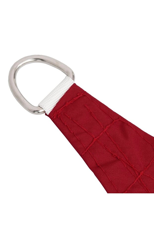Sunshade, red, 2x5 m, oxford fabric, rectangular - 4