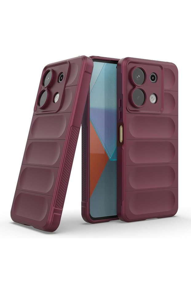 Θήκη Magic Shield Wine Poco M6 Pro 4G