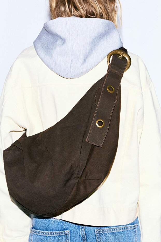 Kanvas shopper çanta - 6