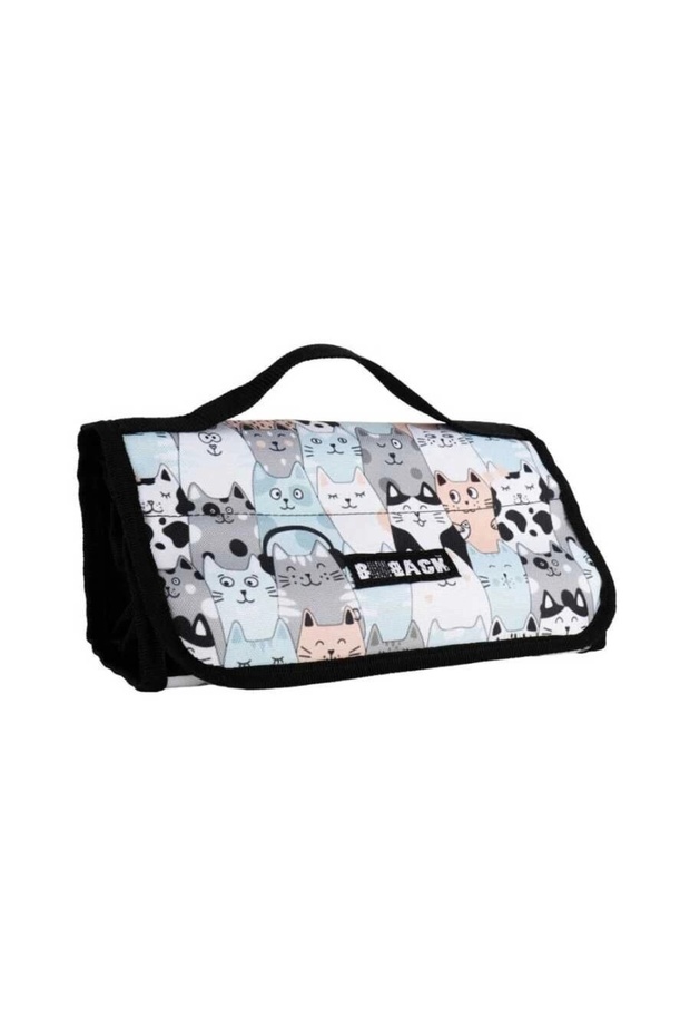 Supertrend 4-section pencil bag / pencil holder / pencil case cats
