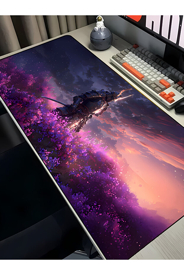 لوحة ماوس الألعاب Son Samurai 40x90 ProControl Gaming Mousepad حذاء بنعل مانع للانزلاق Great Player فائقة النعومة