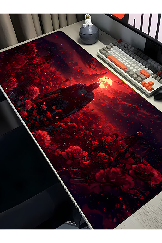 لوحة ماوس للألعاب Dark Souls 40x90 ProControl، لوحة ماوس للألعاب حذاء بنعل مانع للانزلاق Big Player فائقة النعومة