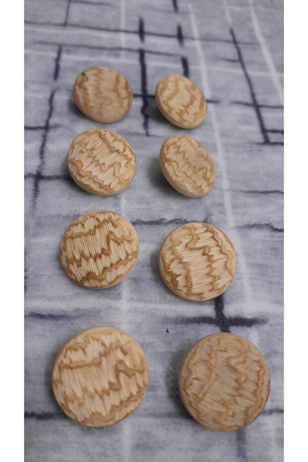 Polyester Button 26 Boy 16 mm 8 Pieces