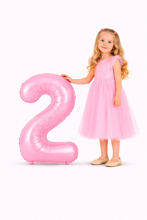 Foil Number Balloon 2 Number 76 cm 34 Inch