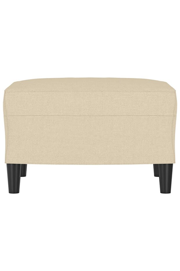 Taburet, crem, 60x50x41 cm, material textil - 3