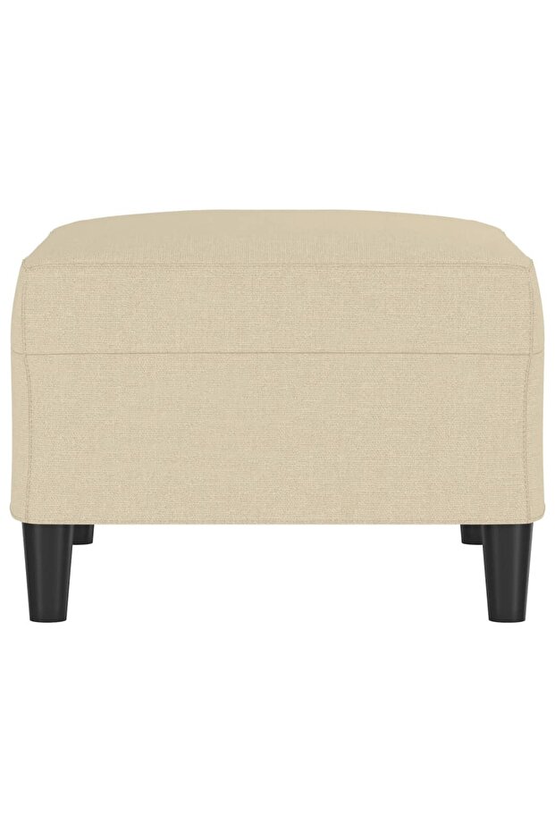 Taburet, crem, 70x55x41 cm, material textil - 4